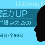 英語力を上げる！基礎英単語と英文の英語リスニング訓練〈4日目/全90日〉