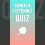 Quiz A113 | 英語リスニングテスト！ | Learn English with NATURAL American Accent!