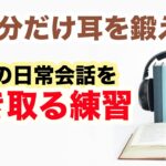 簡単なのに案外聞き取れない日常英語【10分だけ鍛える英語リスニング】（和訳音声なし版）