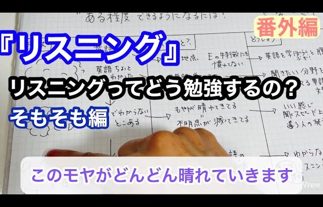 【リスニングの勉強のやり方 ①　】～そもそも編～　英会話では話すことと同じくらい、相手の言うことを聞き取る力も大事