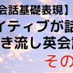 英会話初心者向け聞き流し英会話　自然と身につく「英会話の型」パターン１　（アメリカ人）初級の方も安心のリスニング教材　ダイレクト英語脳を鍛える