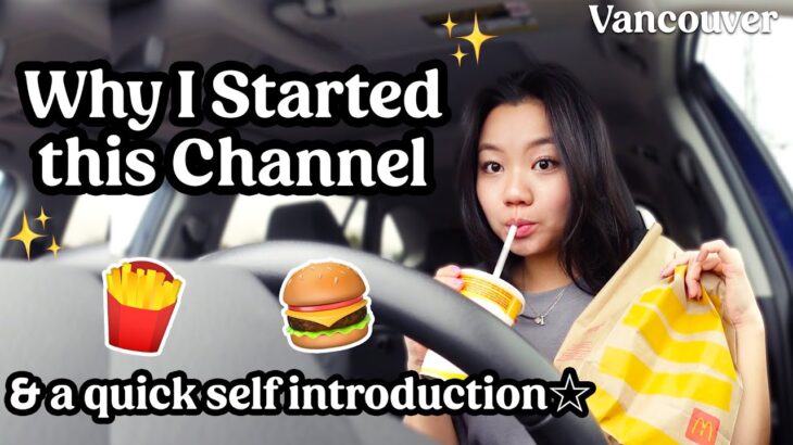 カナダの塩対応マックドライブスルー (リアルな英会話) 🍟 Native English speaker ordering McDonald’s【JPN&ENG】+自己紹介とお喋り