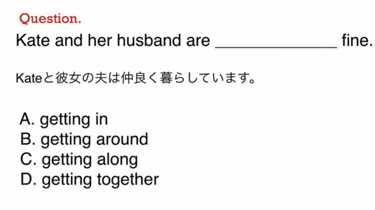 464. TOEIC、ビジネス、日常英語、和訳、日本語　文法問題　TOEIC Part 5