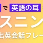 【最速で英語耳を作る】効果抜群の英会話リスニング教材｜超頻出英会話フレーズ②