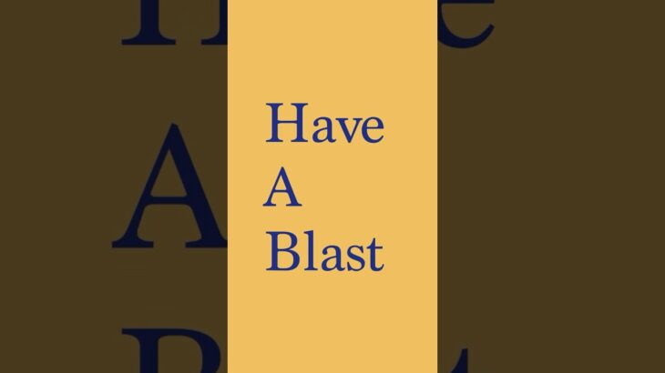 「have a blast」：映画で英語を学ぼう！ #英会話 #英語