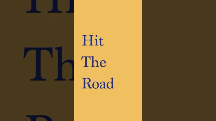 「hit the road」：映画で英語を学ぼう！ #英会話 #英語 #english