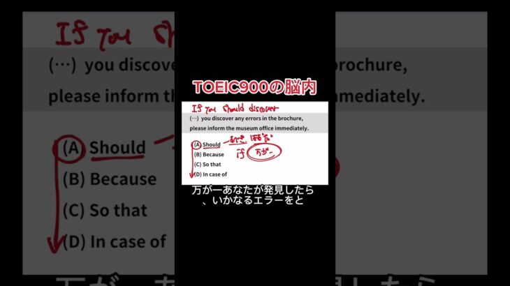 【TOEIC &英会話】#toeictest #toeic #toeic勉強法 #英会話 #英会話教室