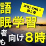 【睡眠学習】英語リスニング！初心者・子供向けフレーズ８時間！聞き流し！第２弾