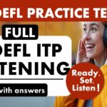 Full TOEFL ITP Listening Practice Test with Answers | TOEFL Exam Prep | English Listening MCQ  TOEFL